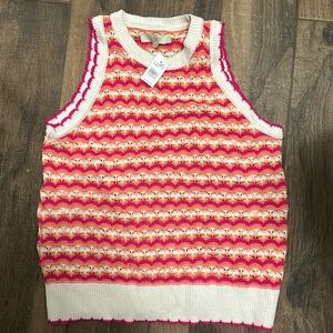 Loft Crocheted Tank Top
